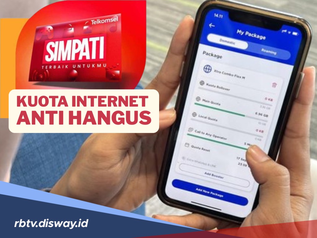 Aplikasi dan Cara Aktifkan Kuota Internet Anti Hangus