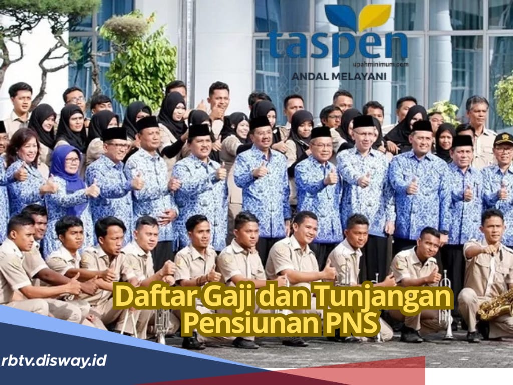 Daftar Gaji dan Tunjangan Pensiunan PNS 1 Januari 2025, Lengkap Rincian per Golongan