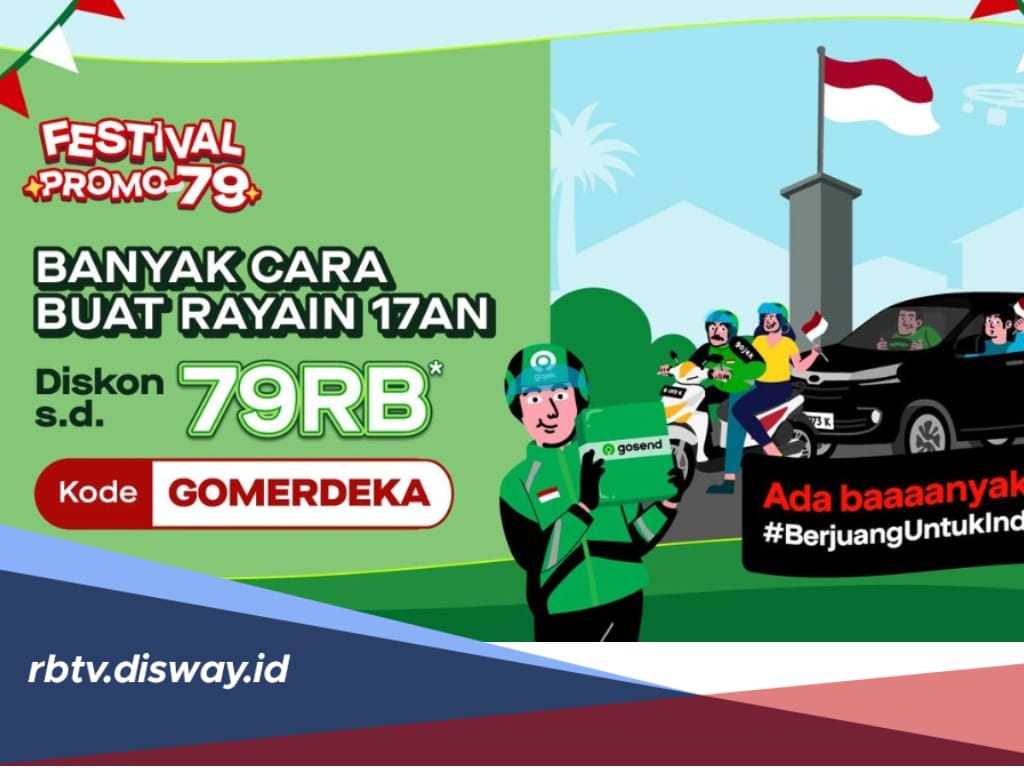 Catat, Ini 5 Kode Promo Gojek Agustus 2024, Nikmati Potongan Harganya