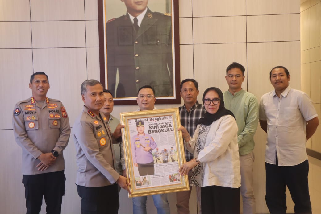 Dirut RBMG Silaturahmi ke Kapolda Bengkulu, Dukung Penyebaran Informasi yang Profesional dan Edukatif 