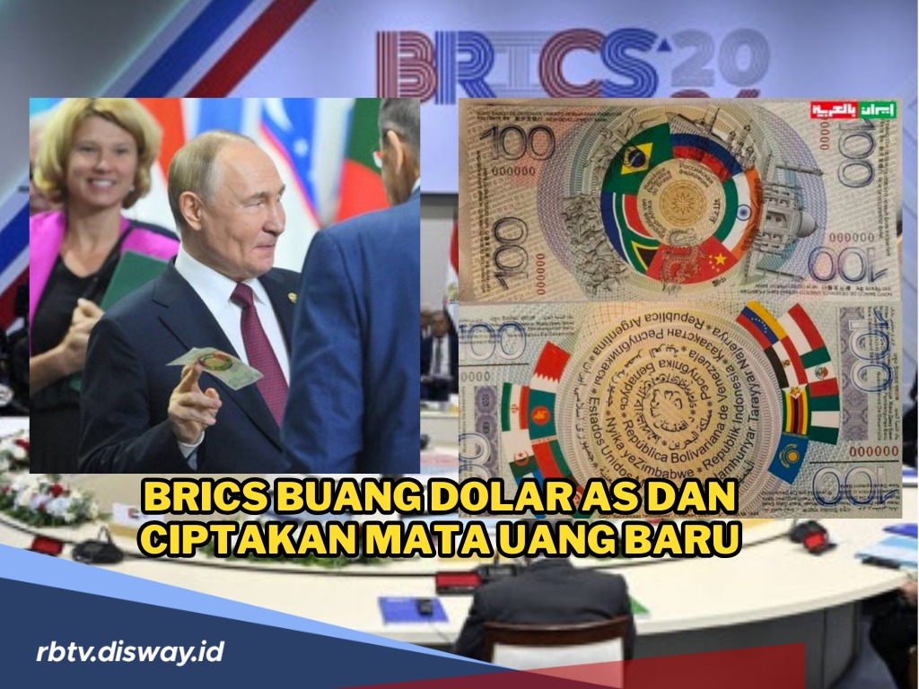 Tinggalkan Dolar AS, Ini Alasan BRICS akan Ciptakan Mata Uang Baru