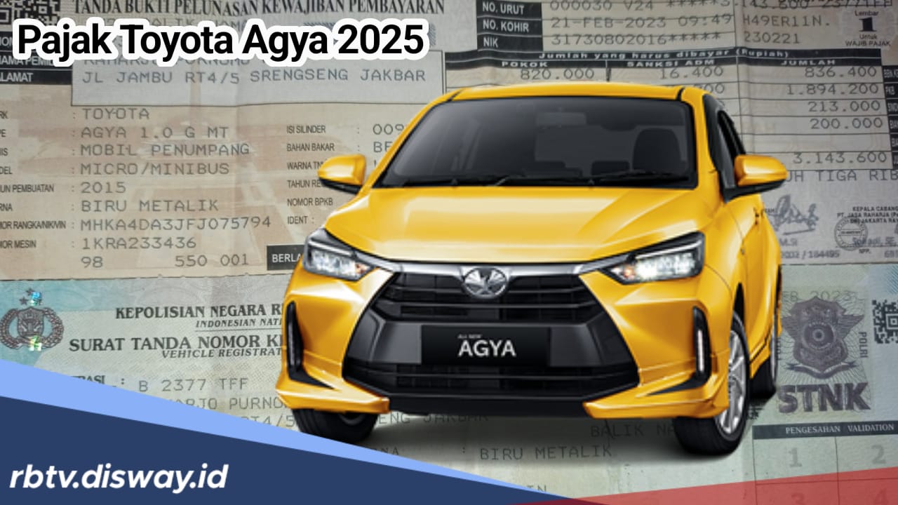 Besaran Biaya Pajak Toyota Agya 2025, Siapkan Uang Segini 