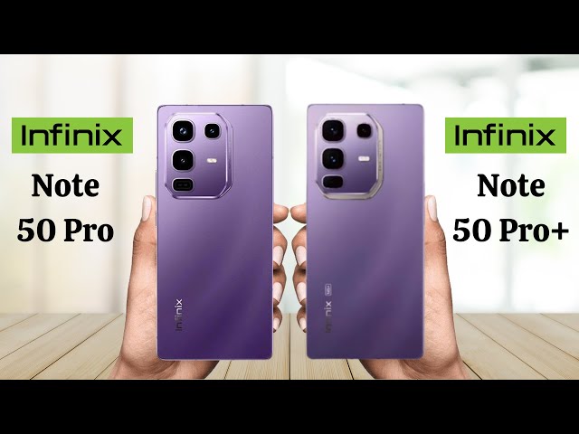 Infinix Note 50 Pro Plus 5G vs Infinix Note 50 Pro, 2 HP Paling Diminati