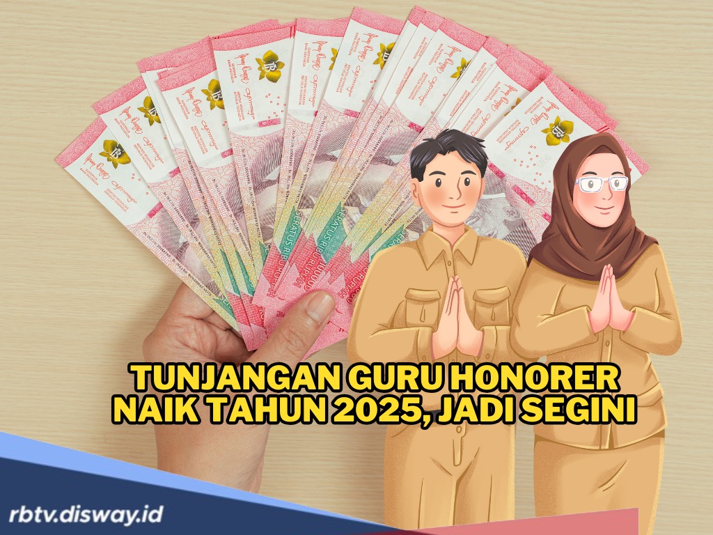 Hore! Tunjangan Guru Honorer Naik Tahun 2025, Ini Rinciannya