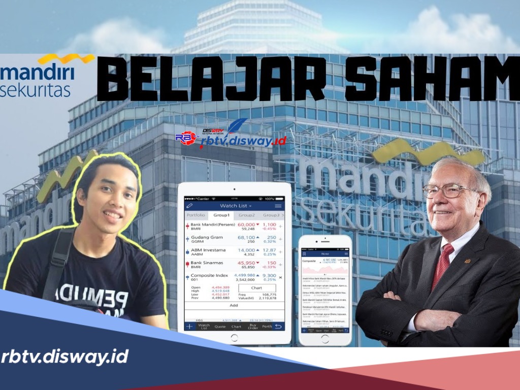 Bagaimana Belajar Saham Mandiri Sekuritas, Cara Daftar Via Online dan 4 Layanan yang Diberikan