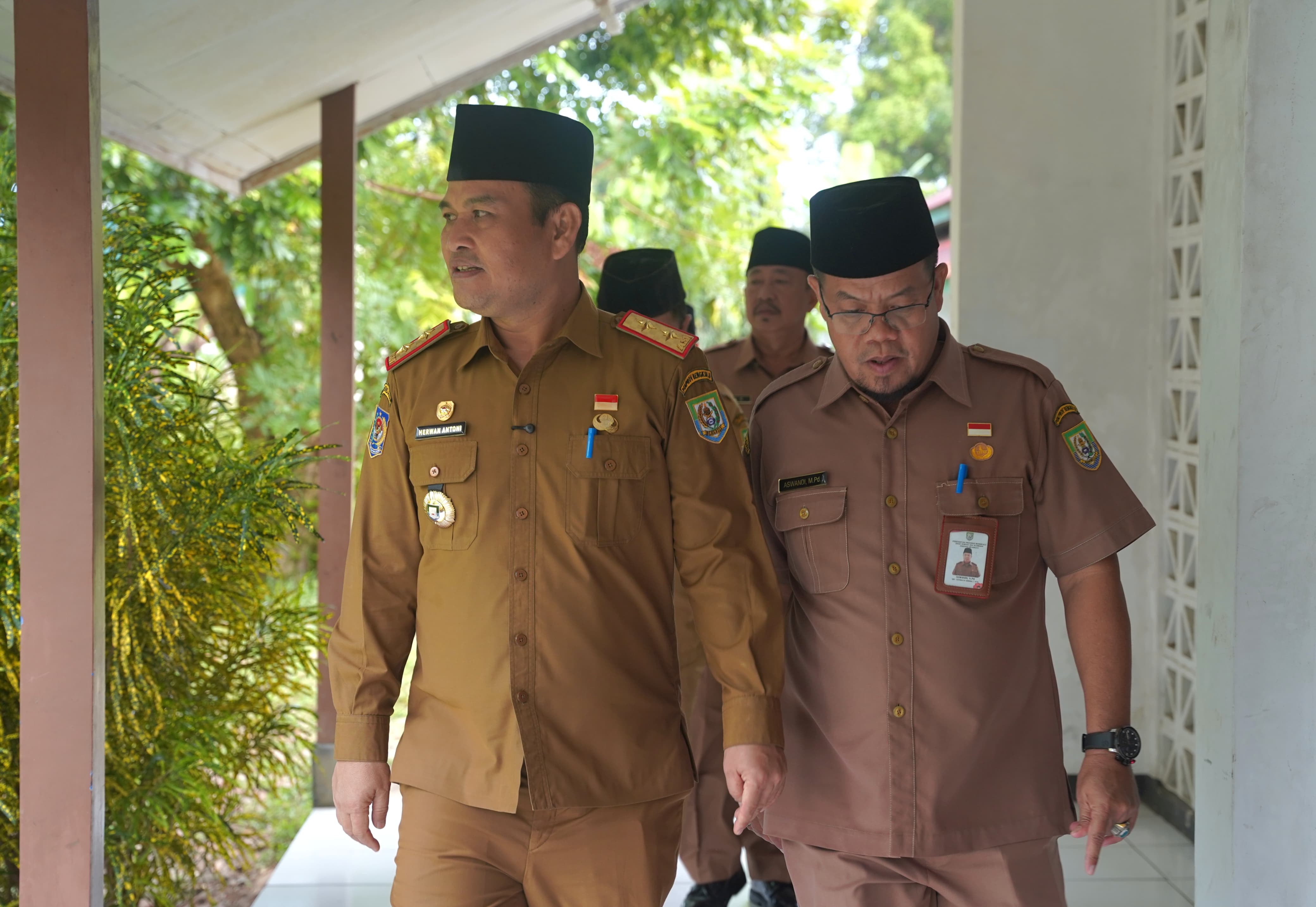 Tingkatkan Kualitas SDM, Pj Sekda Provinsi Herwan Antoni Tinjau Uji Kompetensi di BPSDM 