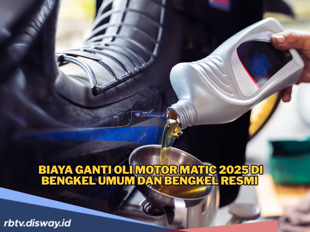 Biaya Ganti Oli Motor Matic 2025 di Bengkel Resmi dan Umum, Bakal Keluar Duit Segini