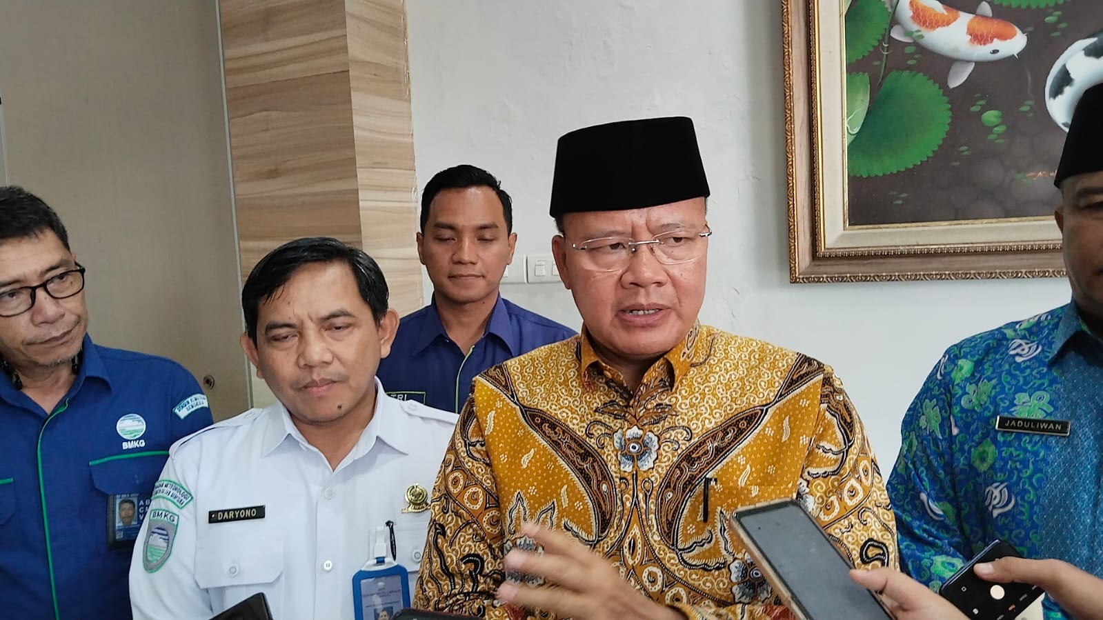 Gubernur Rohidin Mersyah : Capaian Pendapatan PKB Provinsi Bengkulu Tertinggi Nasional
