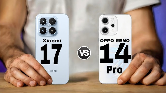 HP Xiaomi 17 vs Oppo Reno 14 Pro, Mana yang Kamu Pilih?