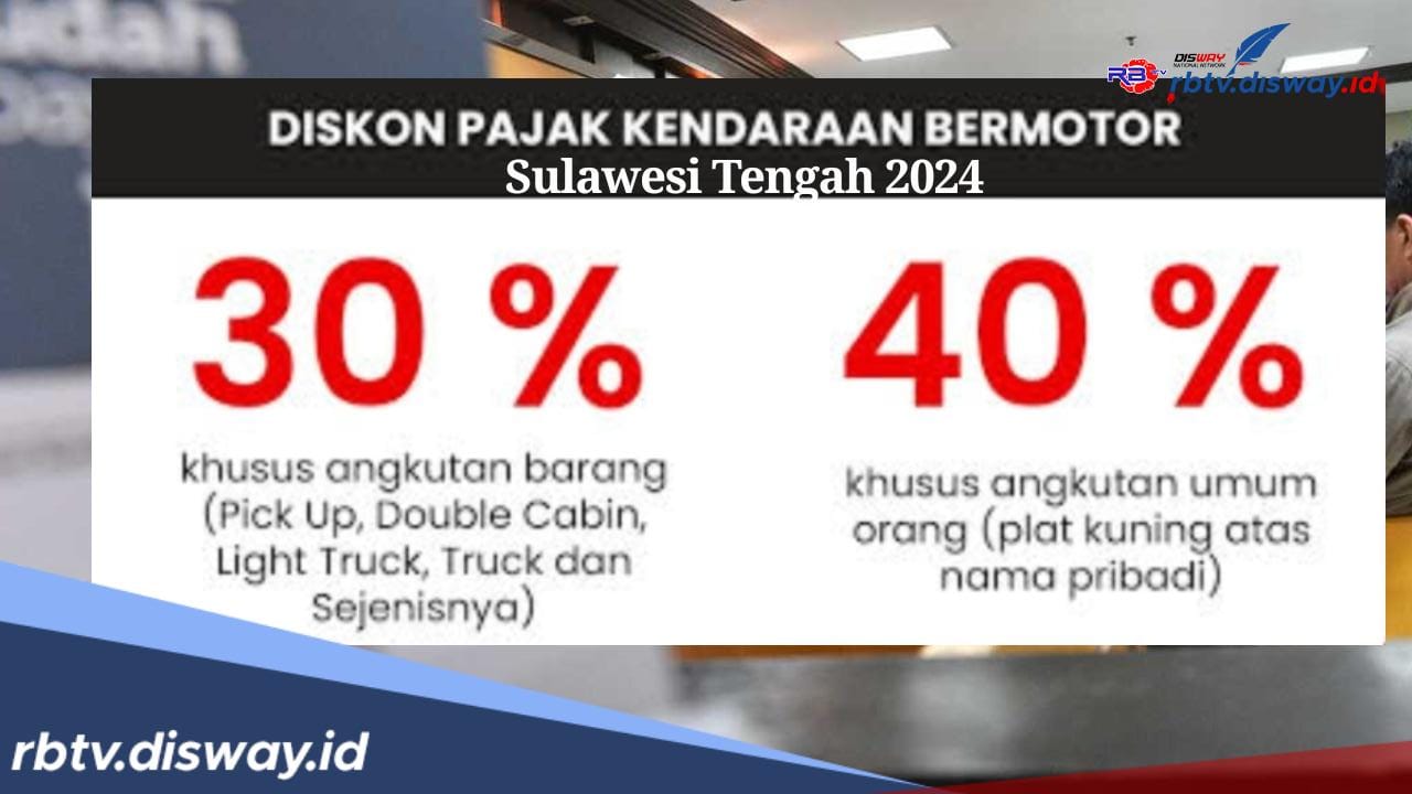 Denda Pajak Otomatis Dihapuskan jika Ikut Pemutihan Pajak Kendaraan 2024 Sulawesi Tengah, Kapan Jadwalnya