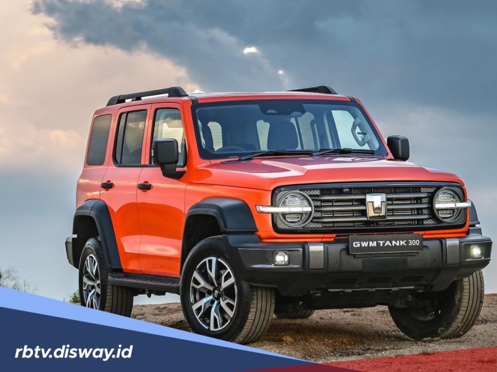 GWM Tank 300 Mengaspal di Indonesia, SUV Off-Road Terbaru dengan Gaya Retro Modern