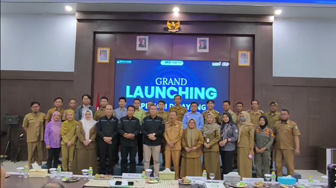 Aplikasi Dipayang Resmi Meluncur, Aset Pemkab Bisa Dicek Lewat Smartphone