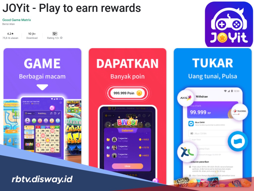 Gabut Berhadiah! Yuk Mainkan Game Ini, Sambil Rebahan Panen Cuan