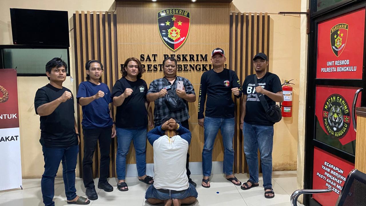 Jambret Mahasiswi Asal Empat Lawang, Pria Sawah Lebar Ditangkap Polisi