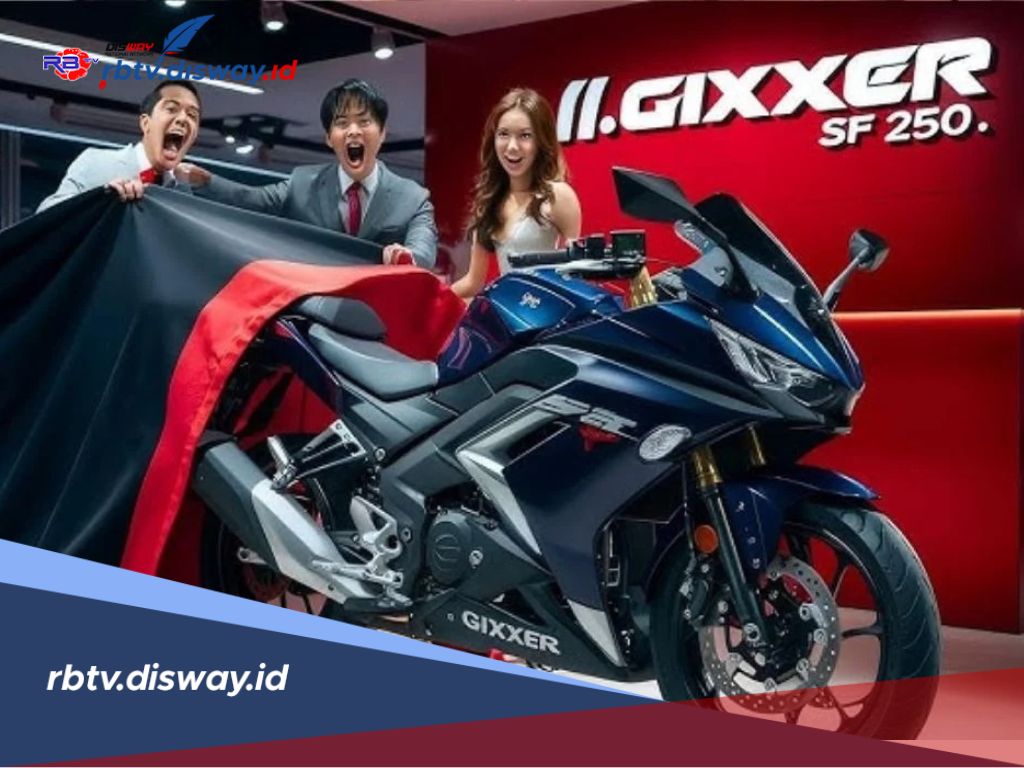 Suzuki Gixxer SF250 2025, Hadir Penyempurnaan Mesin dan Desain yang Lebih Canggih