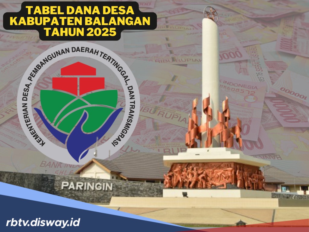 Tabel DANA Desa Kabupaten Balangan 2025, Ada Rp 110 Miliar untuk 153 Desa