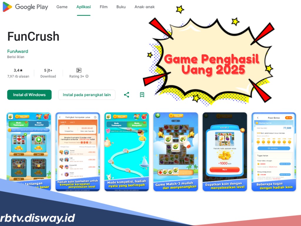 Game Penghasil Uang 2025, Main Game Seru Sambil Ngumpulin THR untuk Lebaran!