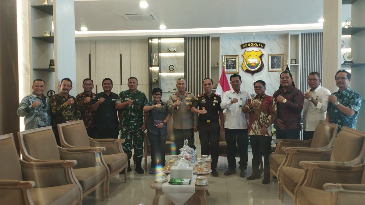 Persiapan Natal, Panita Natal Oikumene Bengkulu Temui Danrem, Kapolda hingga Ketua Dewan