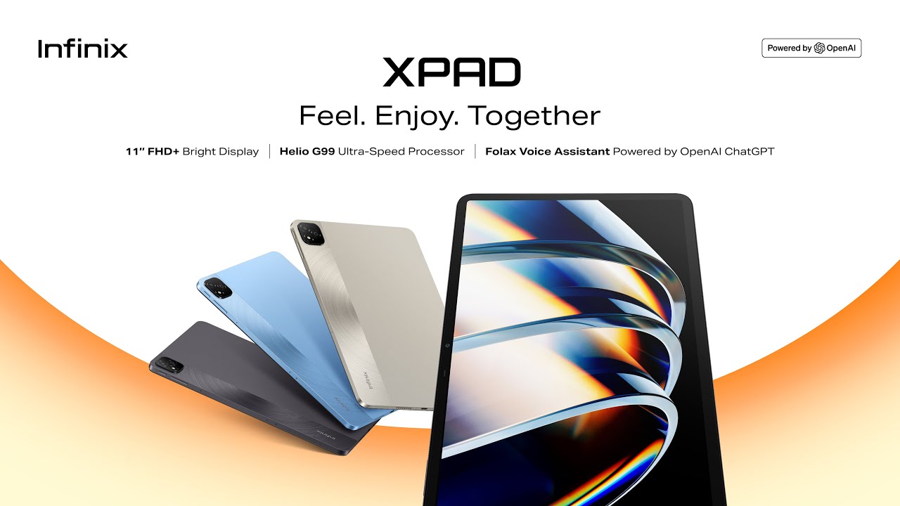 Tablet Infinix XPad Resmi Meluncur, Tablet Pertama Infinix, Berikut Spesifikasi dan Harganya   