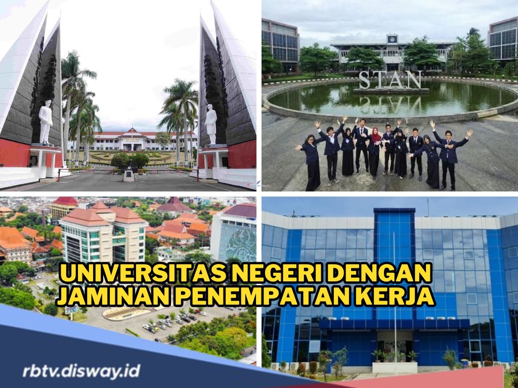 8 Universitas Negeri dengan Jaminan Penempatan Kerja, Pilihan Tepat untuk Masa Depan Gemilang!