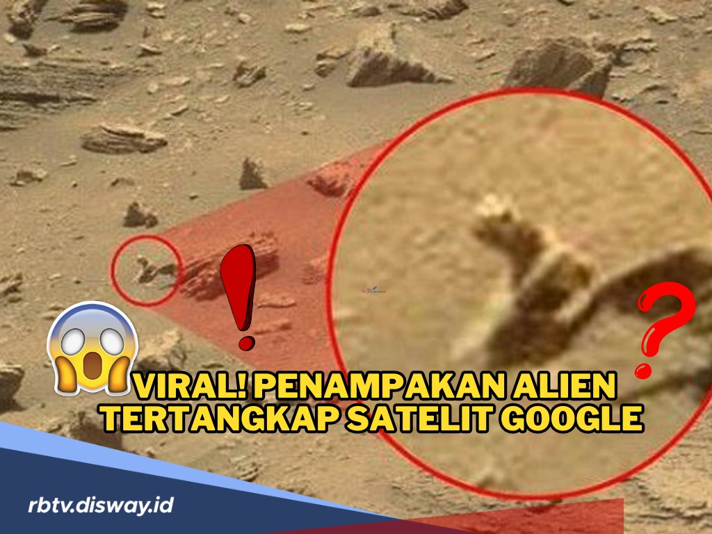 Viral! Penampakan Misterius dan Aneh Tertangkap Satelit Google, Benarkah Alien?