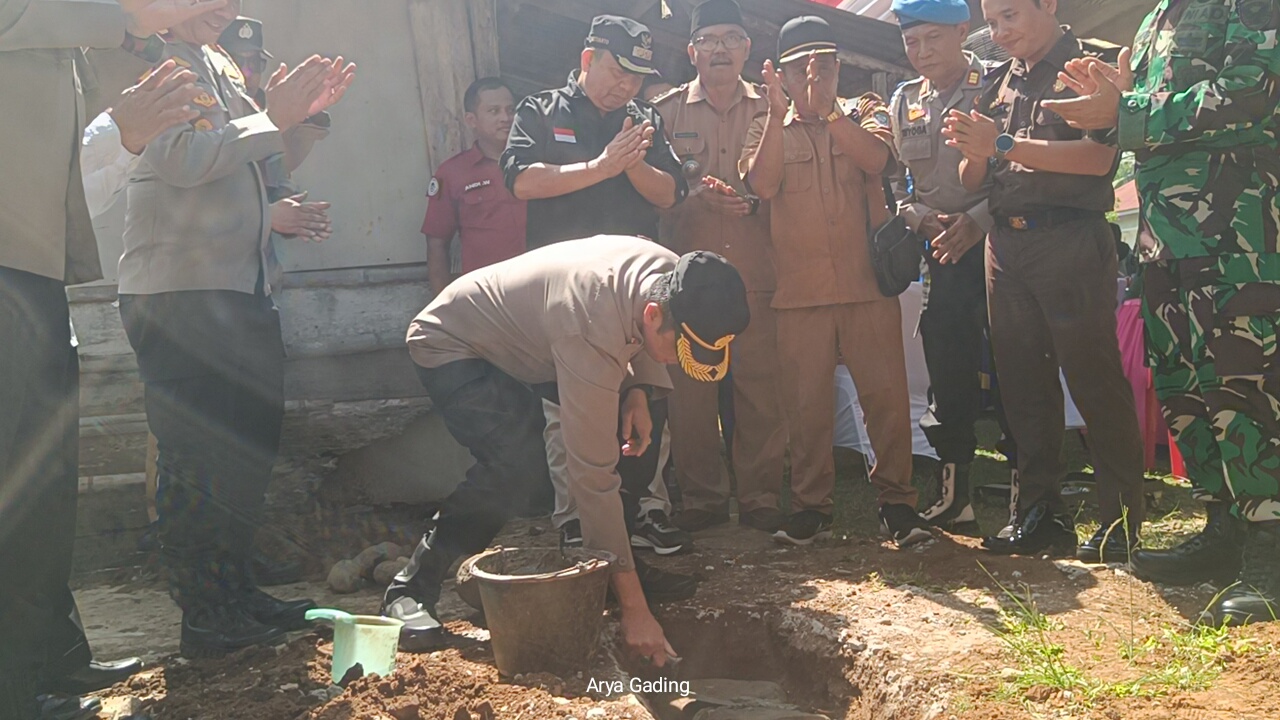 Bedah Rumah Polres Seluma, Rumah Buruh Tani di BP1 Dibangun Lebih Layak Huni