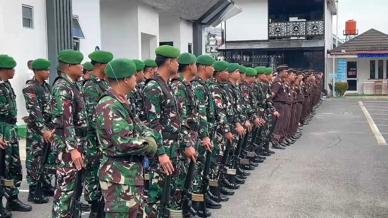 Kawal Penegakan Hukum, Korem 041 Gamas Bengkulu Mou Kejati Bengkulu