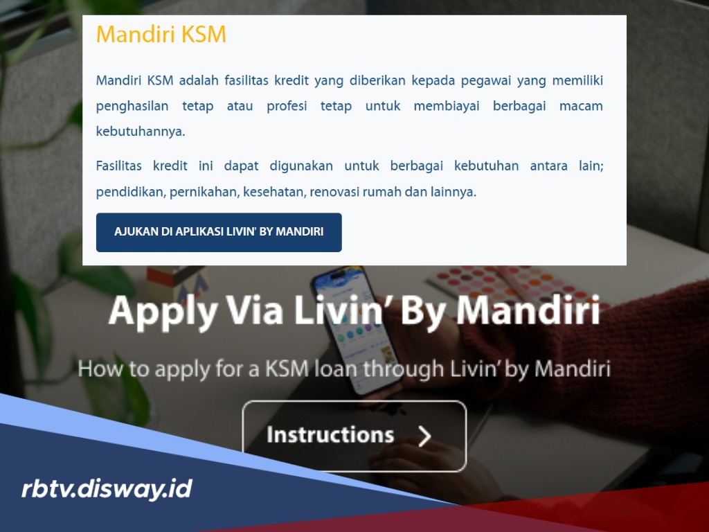 5 Kriteria Calon Debitur Pinjaman Rp 500 Juta KSM Mandiri Langsung di ACC