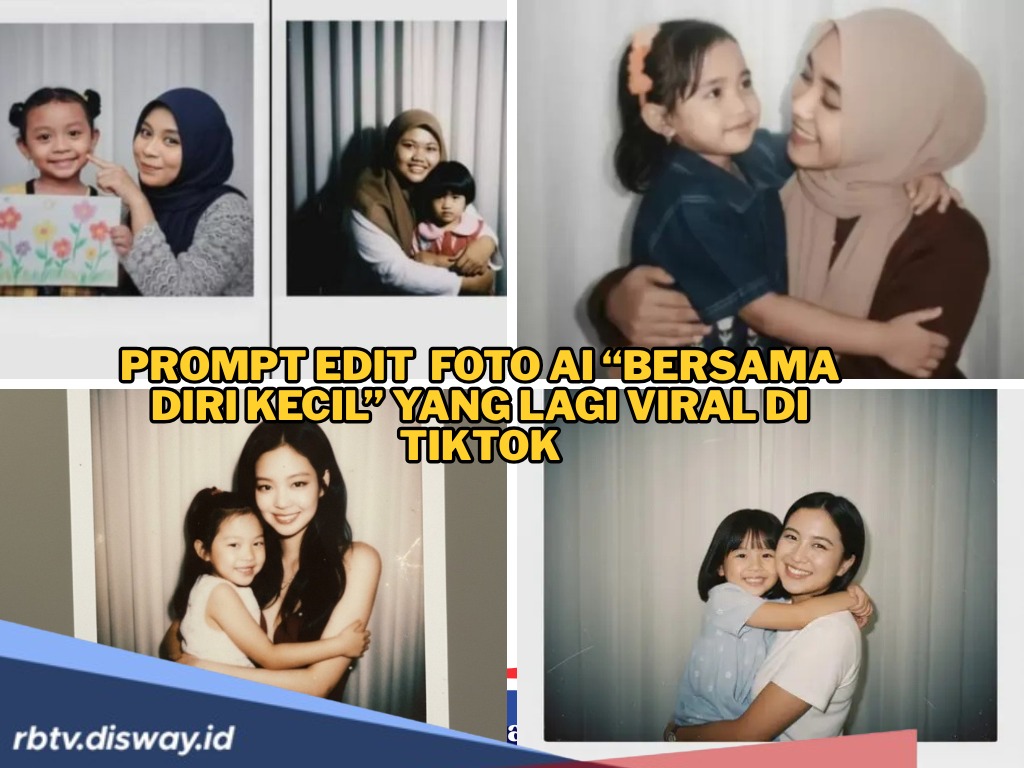Tren Foto AI Melesat, Ini Pilihan Prompt Gemini AI Foto Masa Kecil 