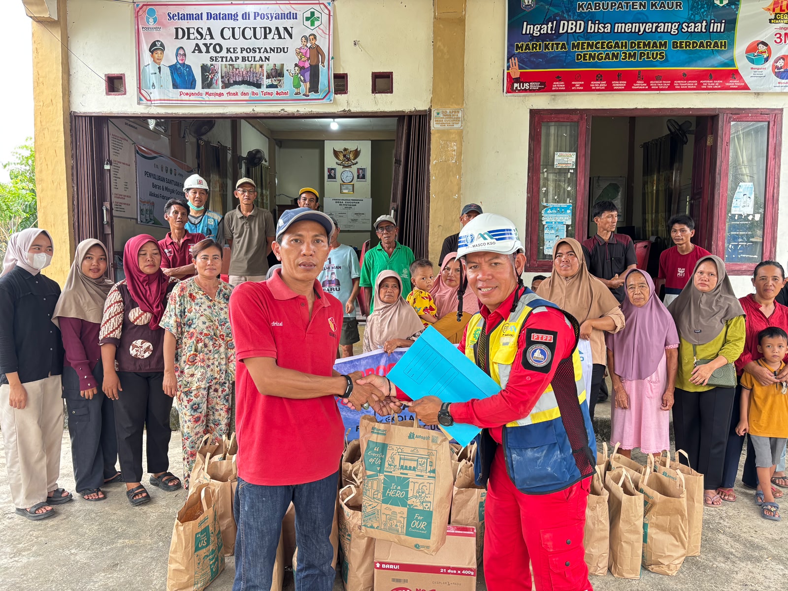 Proyek Bangunan Sekolah Rakyat di Kaur Hampir Tuntas, Perusahaan Salurkan CSR