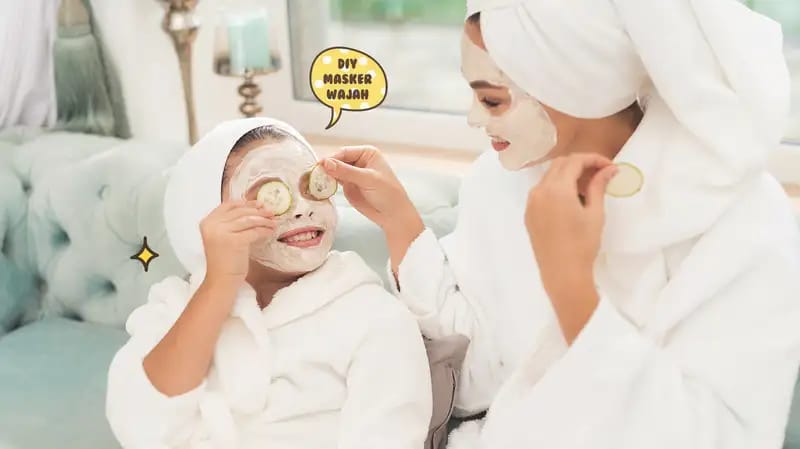 7 Cara Membuat Masker Wajah Alami Untuk Anak yang Aman Digunakan Kapan Saja