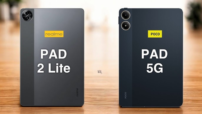 Realme Pad 2 Lite Vs POCO Pad 5G, Berikut Perbandingan Spesifikasi dan Harga Terbarunya   