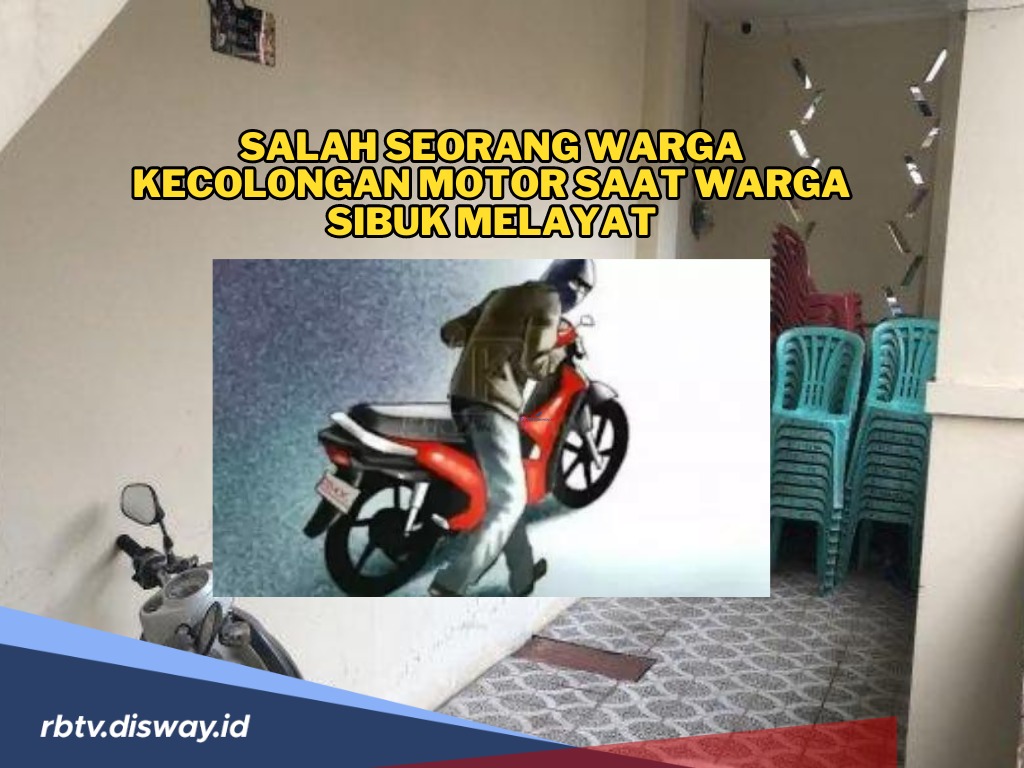 Warga Ini Kehilangan Motor saat Orang Sibuk Melayat, Lokasinya di Sebuah Gang Indekos 