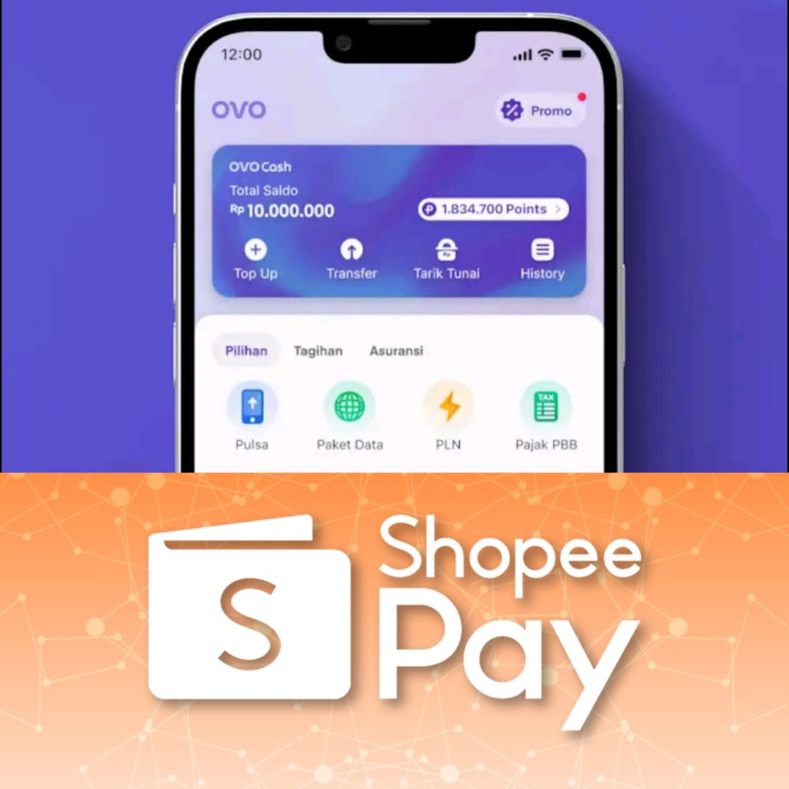 Tak Sampai Semenit, Begini Cara Transfer dari OVO ke ShopeePay Pakai Handphone