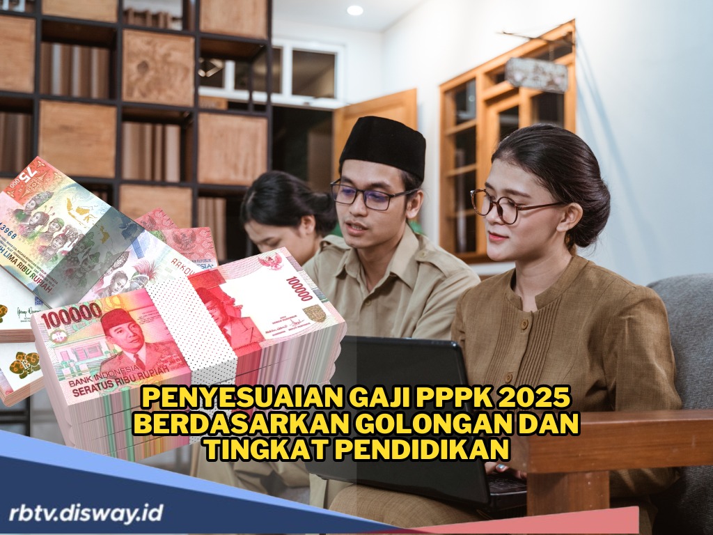 Ada Penyesuaian Gaji PPPK 2025 Berdasarkan Golongan, Ini Rinciannya 