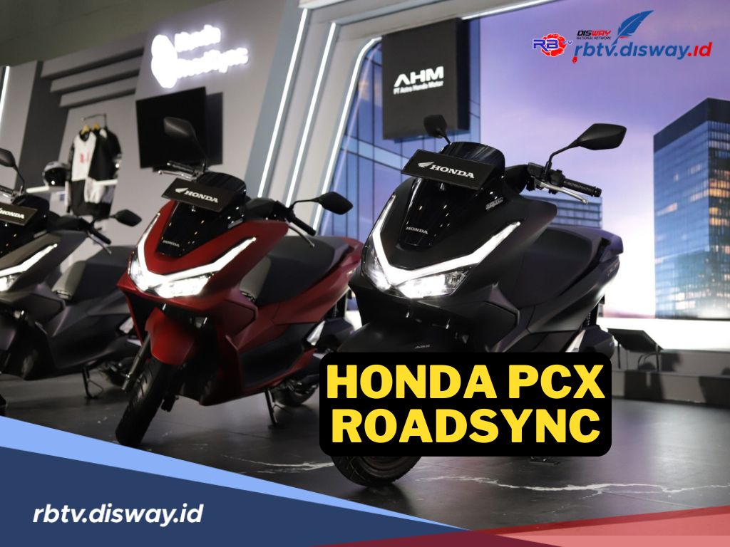 New Honda PCX RoadSync 2025, Skuter Mewah dengan Teknologi Canggih