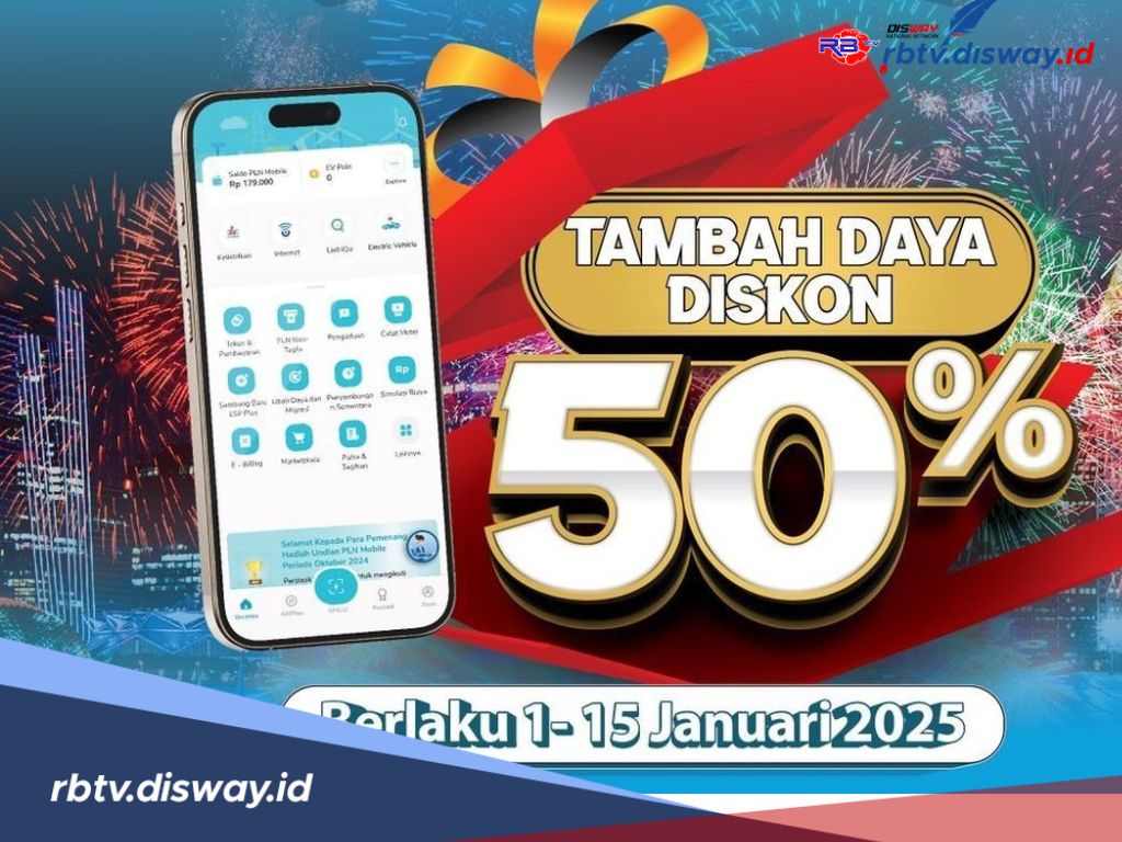 Begini Cara Klaim Promo PLN Diskon 50 Persen Tambah Daya Listrik