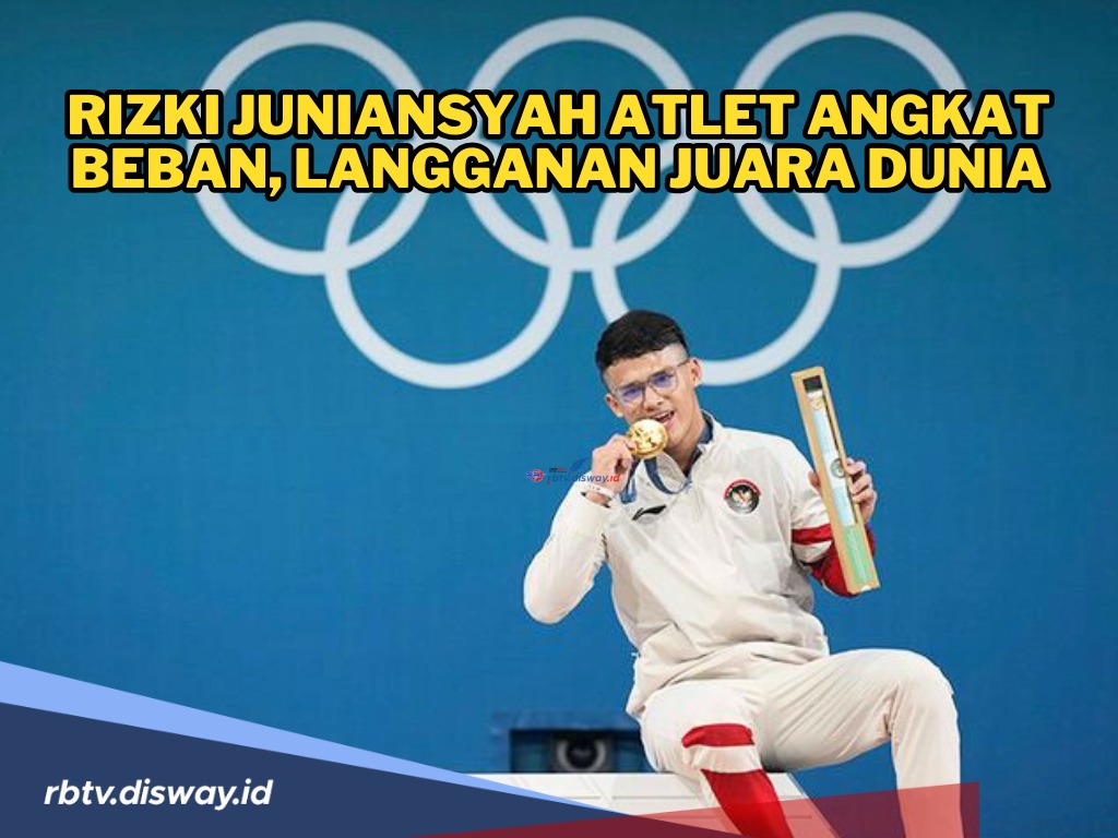 Rizki Juniansyah Atlet Angkat Beban yang Bikin Harum Nama Indonesia Ternyata Berasal dari Keluarga Lifter!