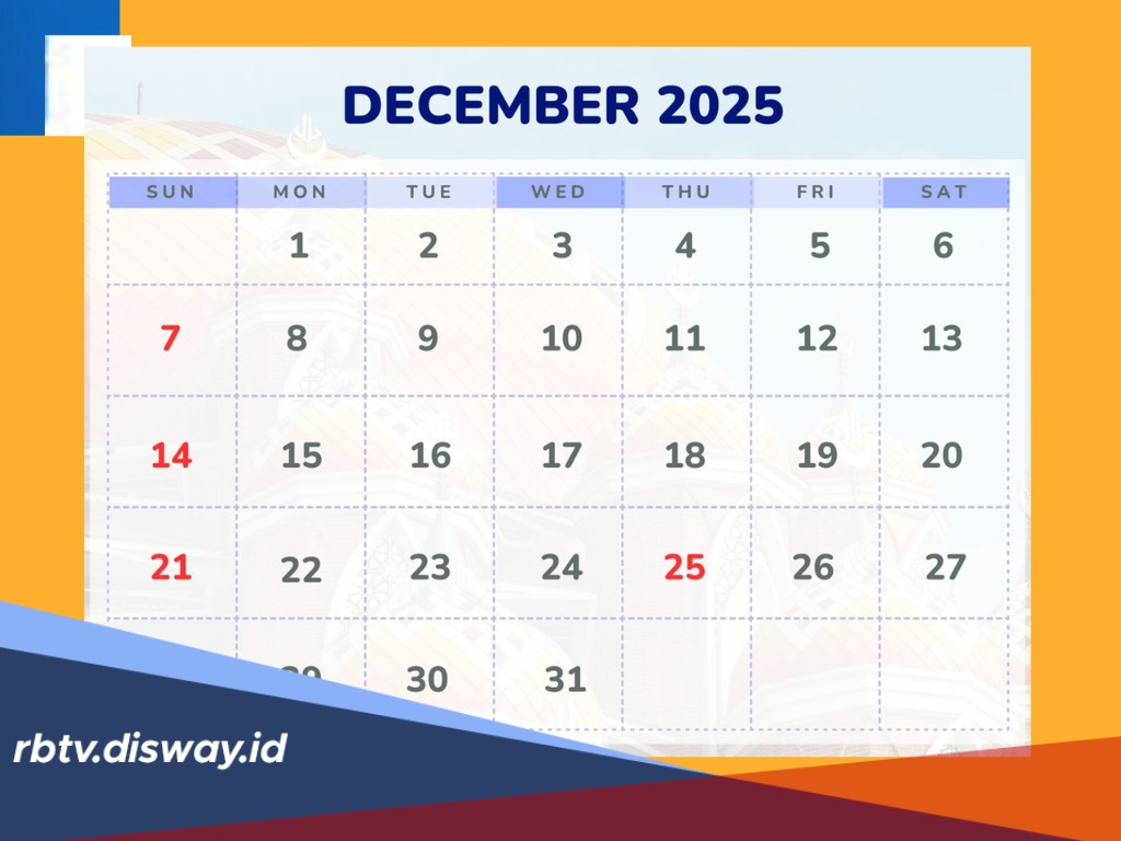 4 Hari Penting Bulan Desember 2025, Selalu Penuh Momen Spesial!
