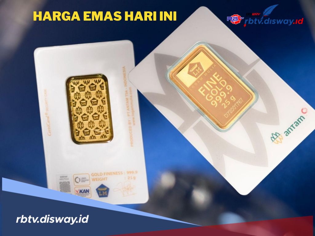Kilau Emas Hari Ini Mulai Redup, Cek Harga Terbaru Antam, UBS dan Galeri24