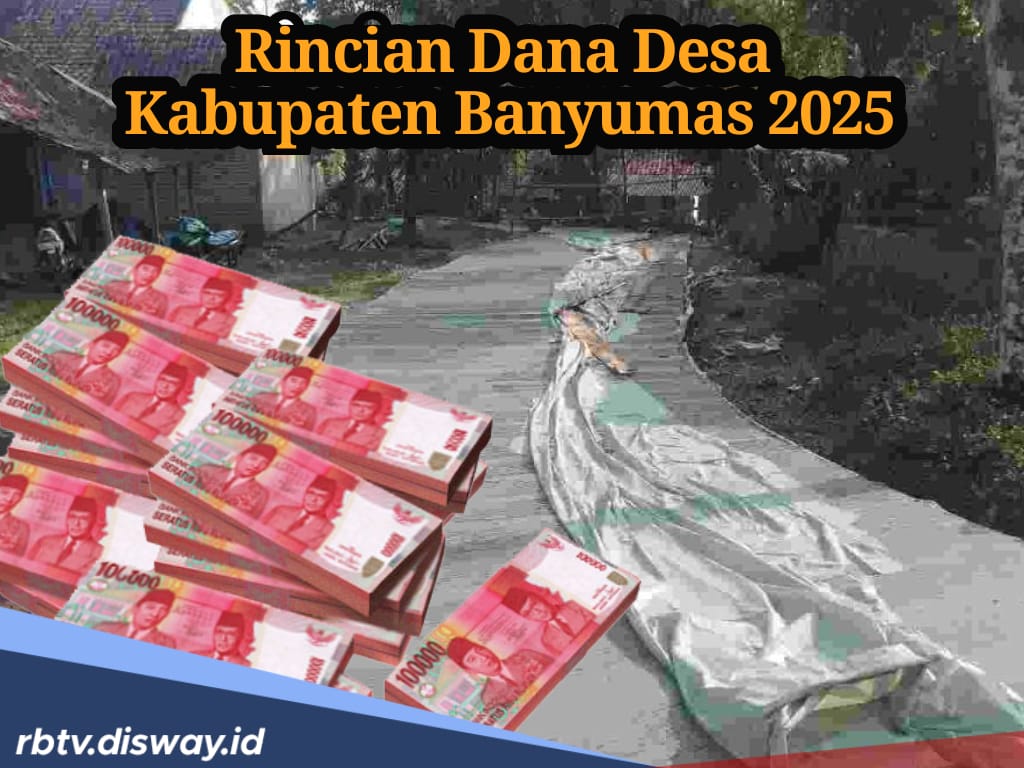 Rincian Dana Desa di Kabupaten Banyumas Tahun 2025, Rata-rata Segini 