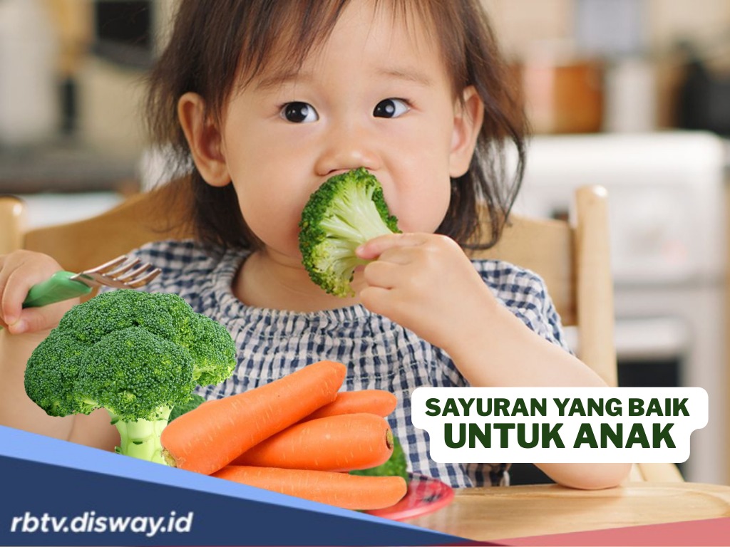 Kaya Vitamin, 5 Jenis Sayuran Ini Baik Dikonsumsi untuk Anak