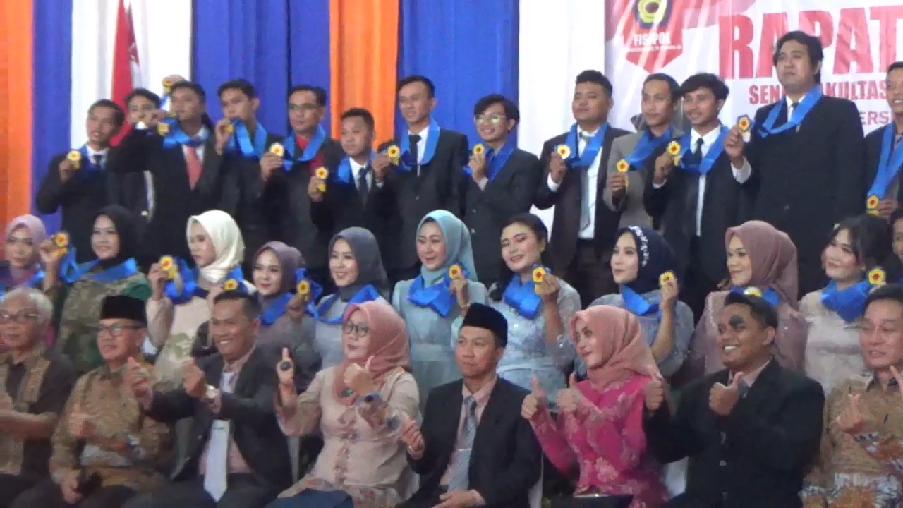 60 Mahasiswa Fisipol Unihaz Diyudisium, Diminta Implementasikan Ilmu ke Masyarakat