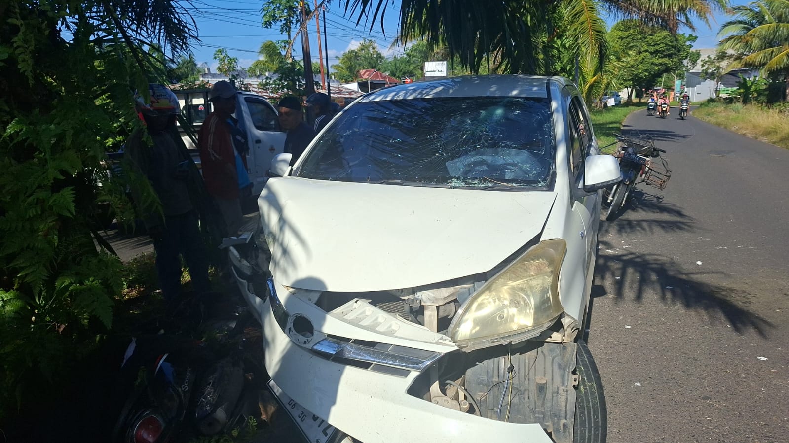 Kecelakaan Lalu Lintas di Jalan Cintaduy, Avanza Tabrak Scoppy