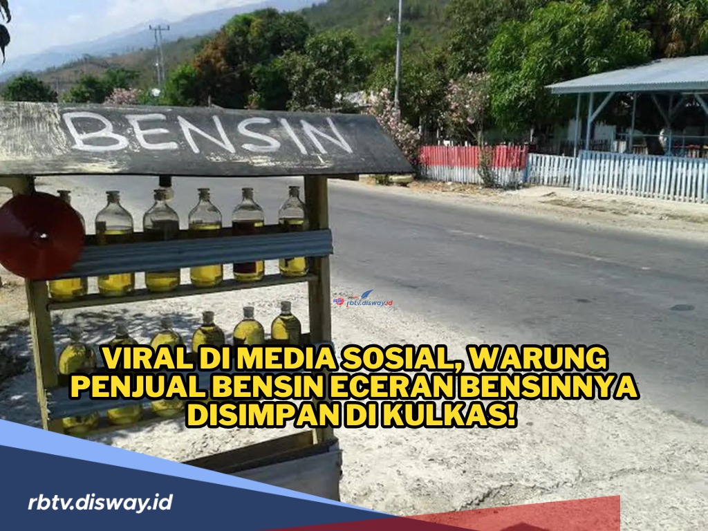 Viral di Media Sosial, Bensin Disimpan Dalam Kulkas, Bagaimana Ceritanya?