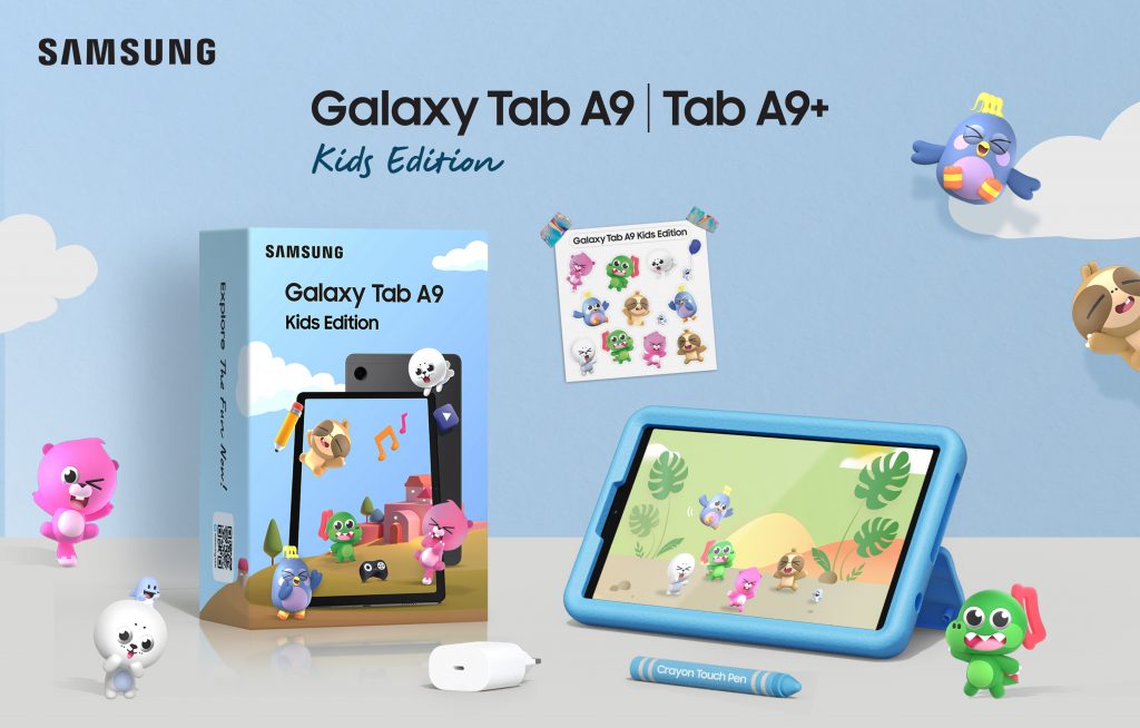 Dirancang Aman dan Nyaman untuk Anak, Samsung Rilis Galaxy Tab A9 Series Kids Edition