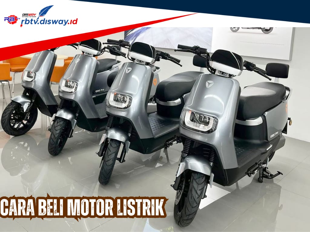 Begini Cara Beli Motor Listrik Subsidi, Bisa Melalui Offline dan Online, Syaratnya Punya KTP