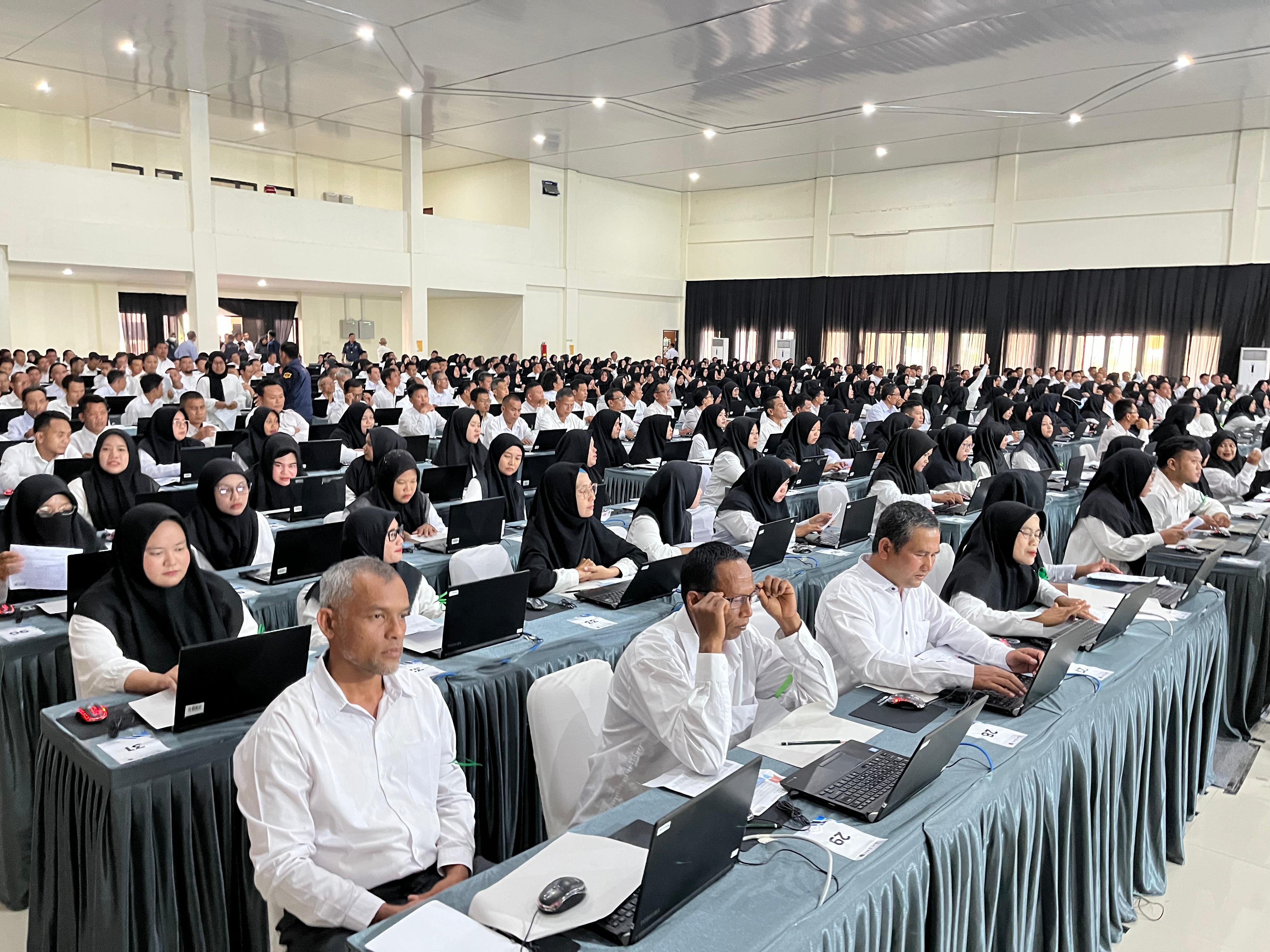 Seleksi PPPK Kemenag Bengkulu Dimulai, 1.143 Peserta Beradu Nasib Mengerjakan 145 Soal