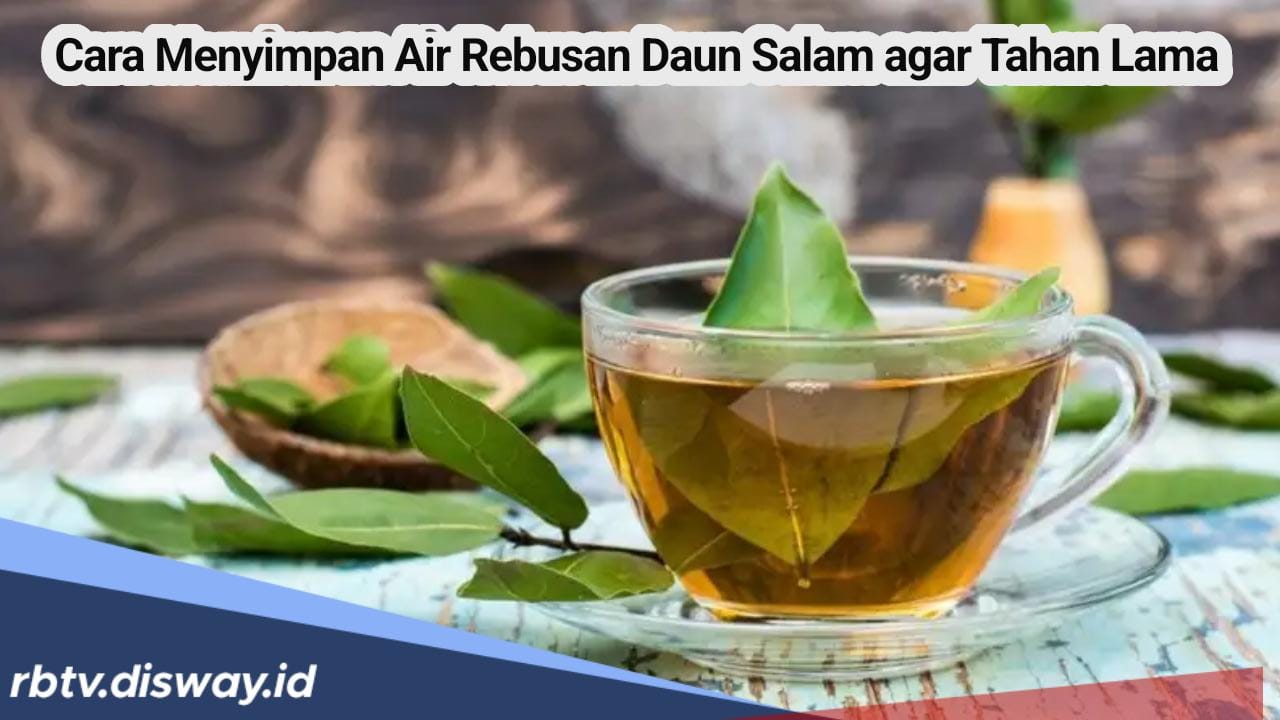 Gampang, Begini Cara Menyimpan Air Rebusan Daun Salam agar Tahan Lama