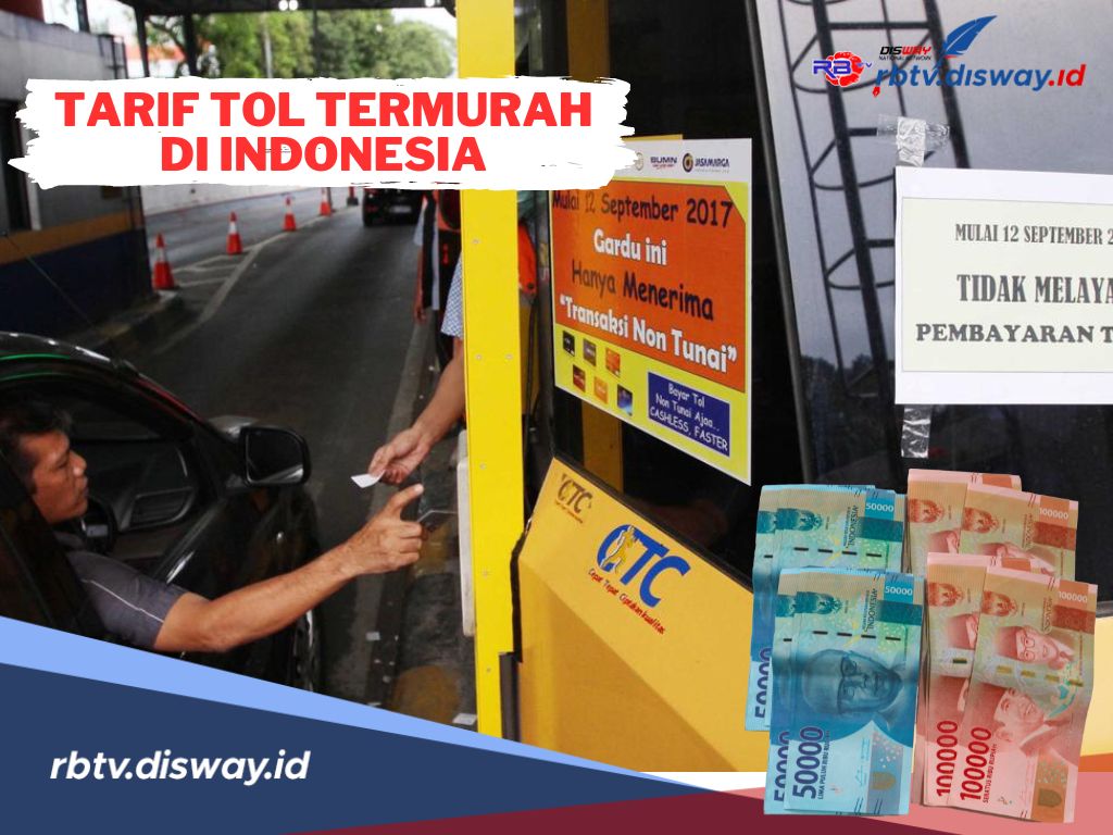 Daftar Tarif Tol Termurah di Indonesia, Mulai dari Rp 5 Ribuan! 